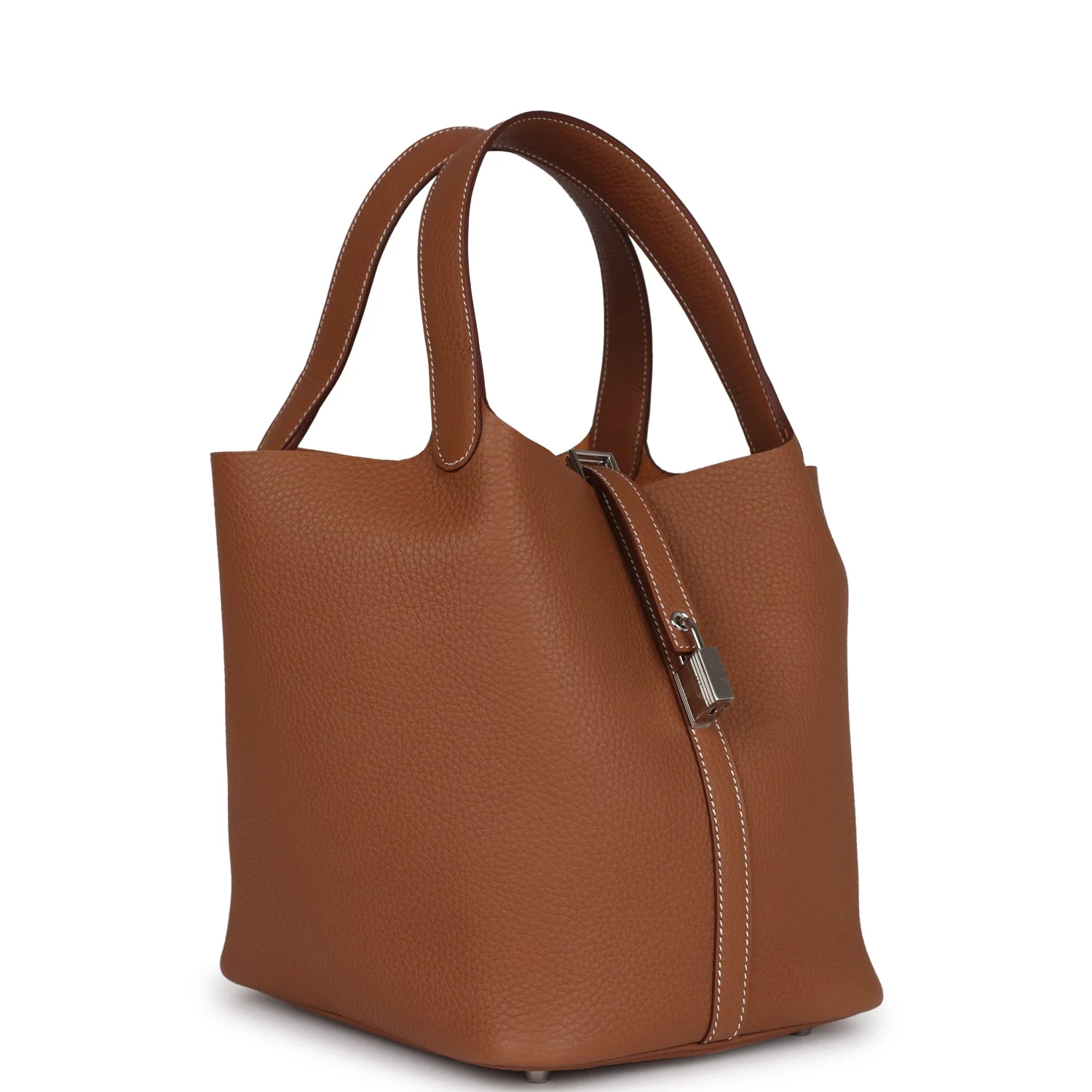 Replicate Hermes Picotin Lock 22 Gold Clemence Palladium Hardware(1:1 replica)