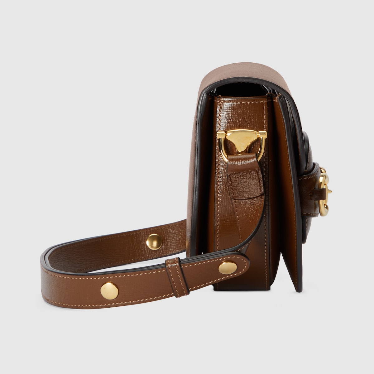 Replicate Gucci Horsebit 1955 Mini Rounded Bag(1:1 replica)