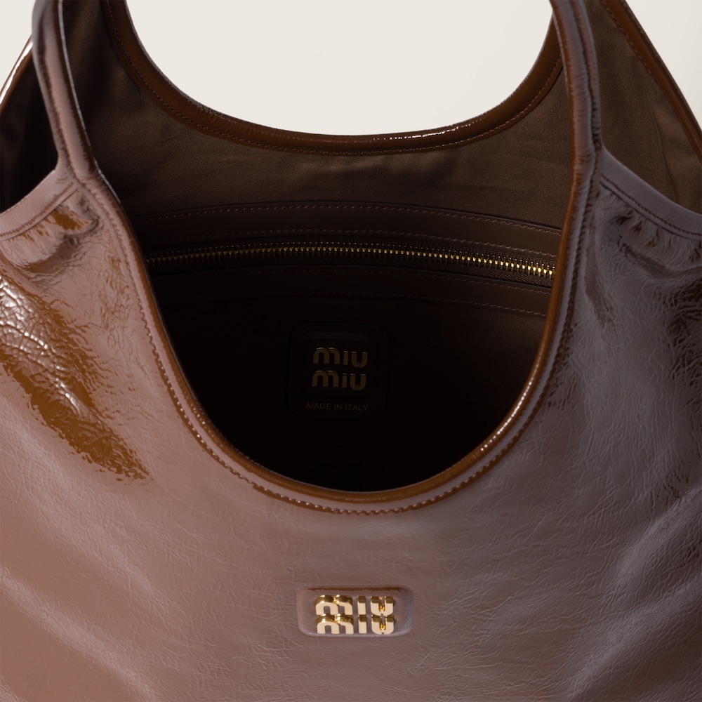 Replicate IVY naplak patent leather bag(1:1 replica)