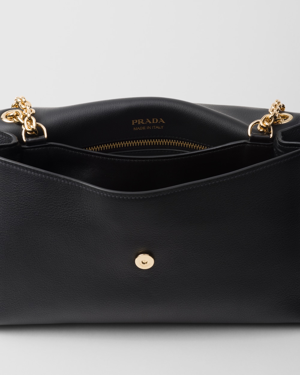 Replicate Prada Doux Medium Leather Shoulder Bag(1:1 replica)