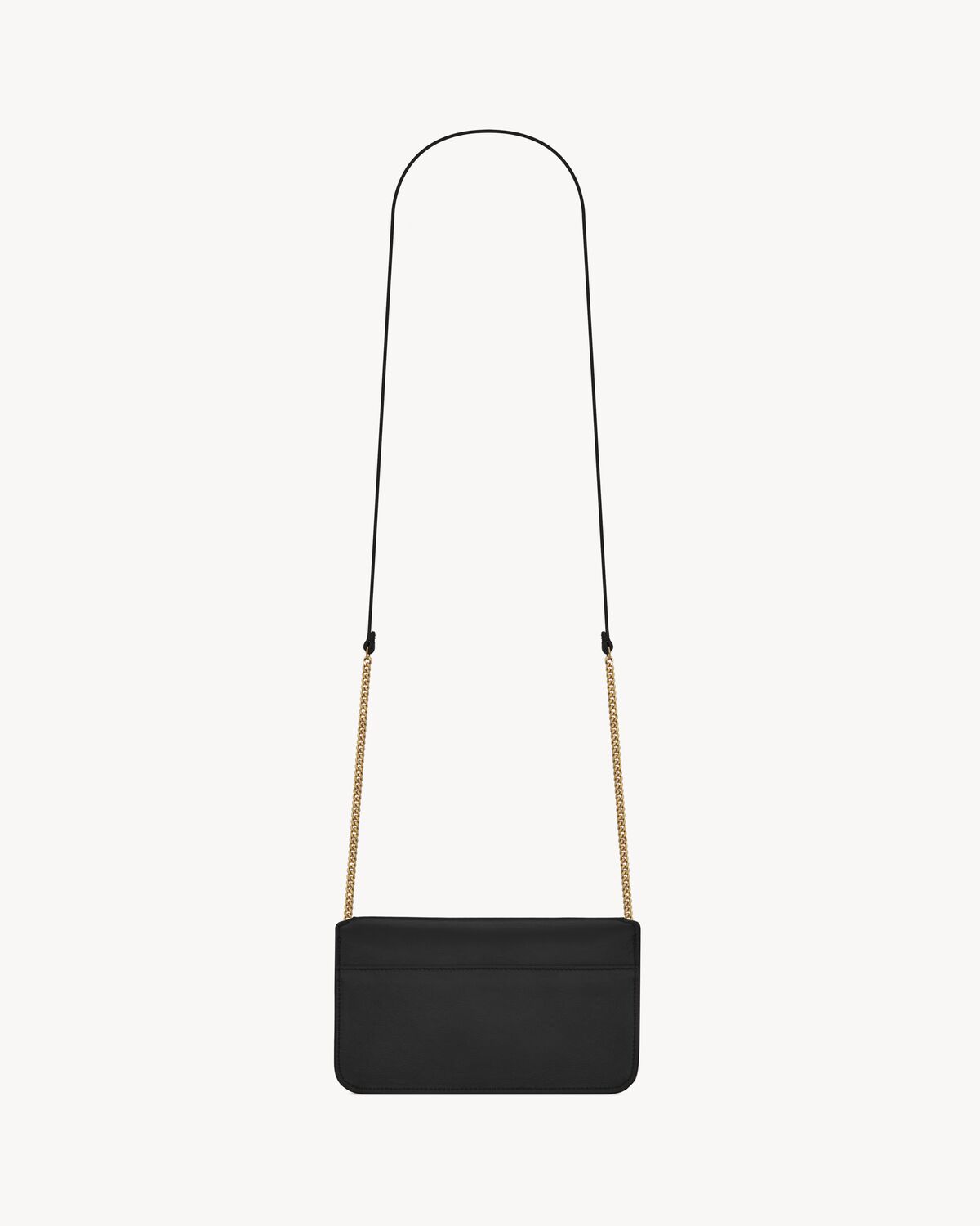 Replicate YSL Cassandre Phone Holder in Smooth Leather(1:1 replica)