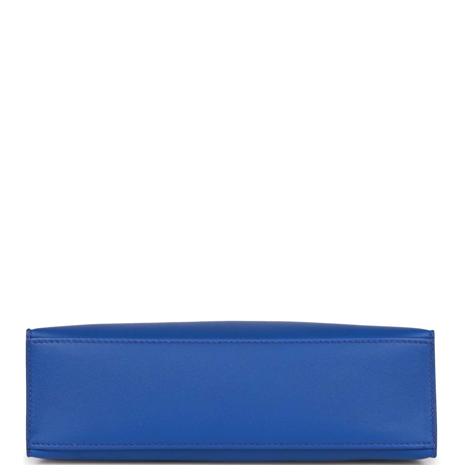 Replicate Hermes Kelly Pochette Bleu Royal Swift Palladium Hardware(1:1 replica)