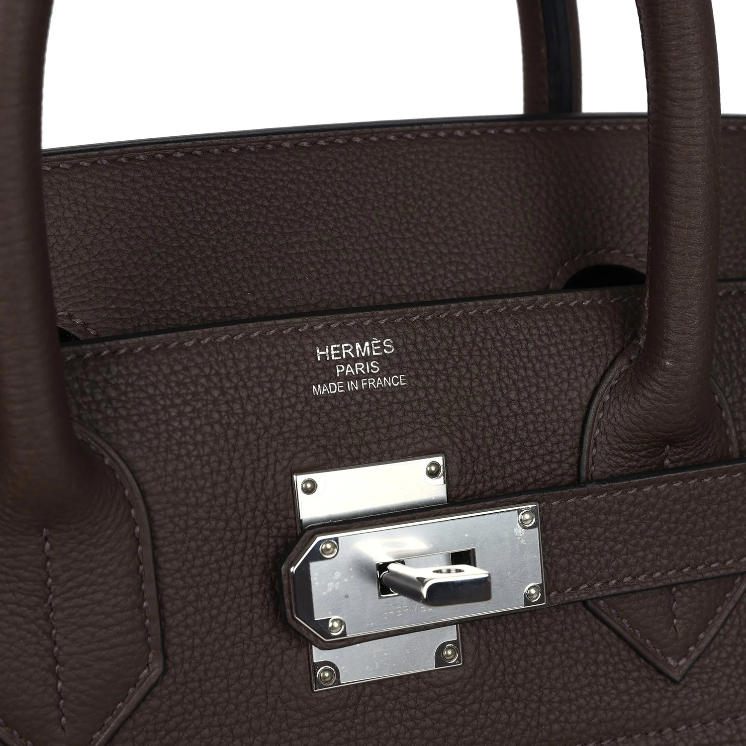 Replicate Hermes HAC Birkin 40 Ecorce Togo Palladium Hardware(1:1 replica)
