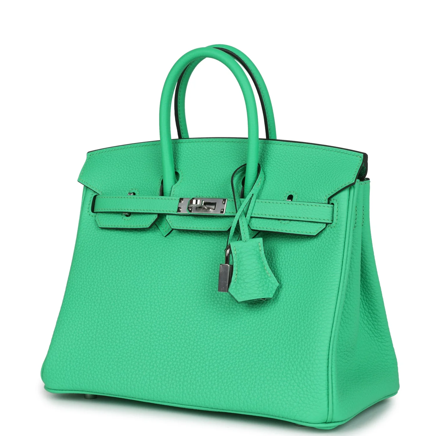 Replicate Hermes Birkin 25 Vert Comics Togo Palladium Hardware(1:1 replica)