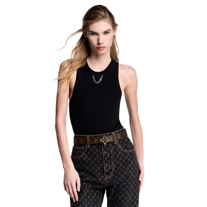 Replicate Slim Flower 35mm Reversible Belt(1:1 replica)