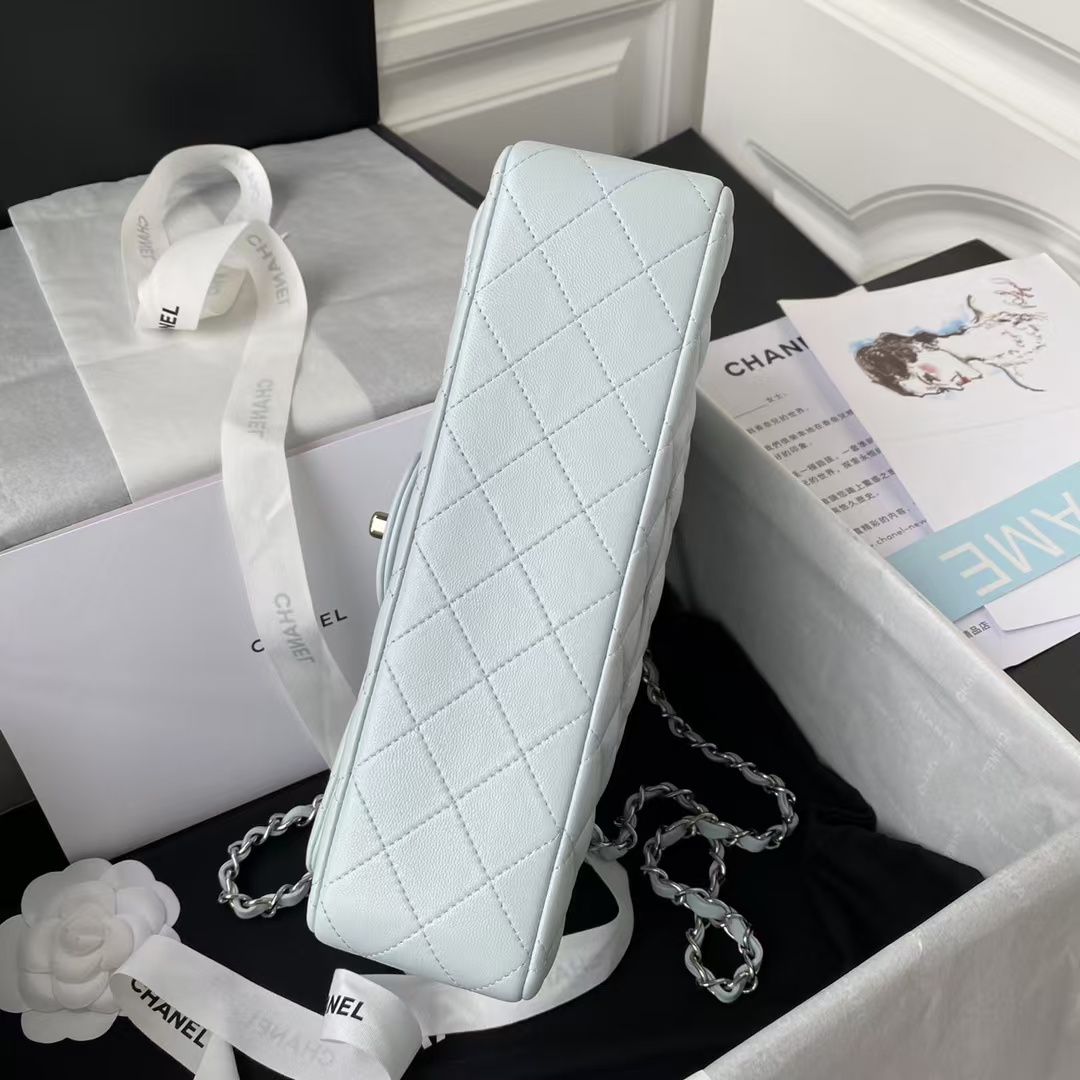 Replicate Chanel Classic 11.12 Handbag Silver Hardware(1:1 replica)