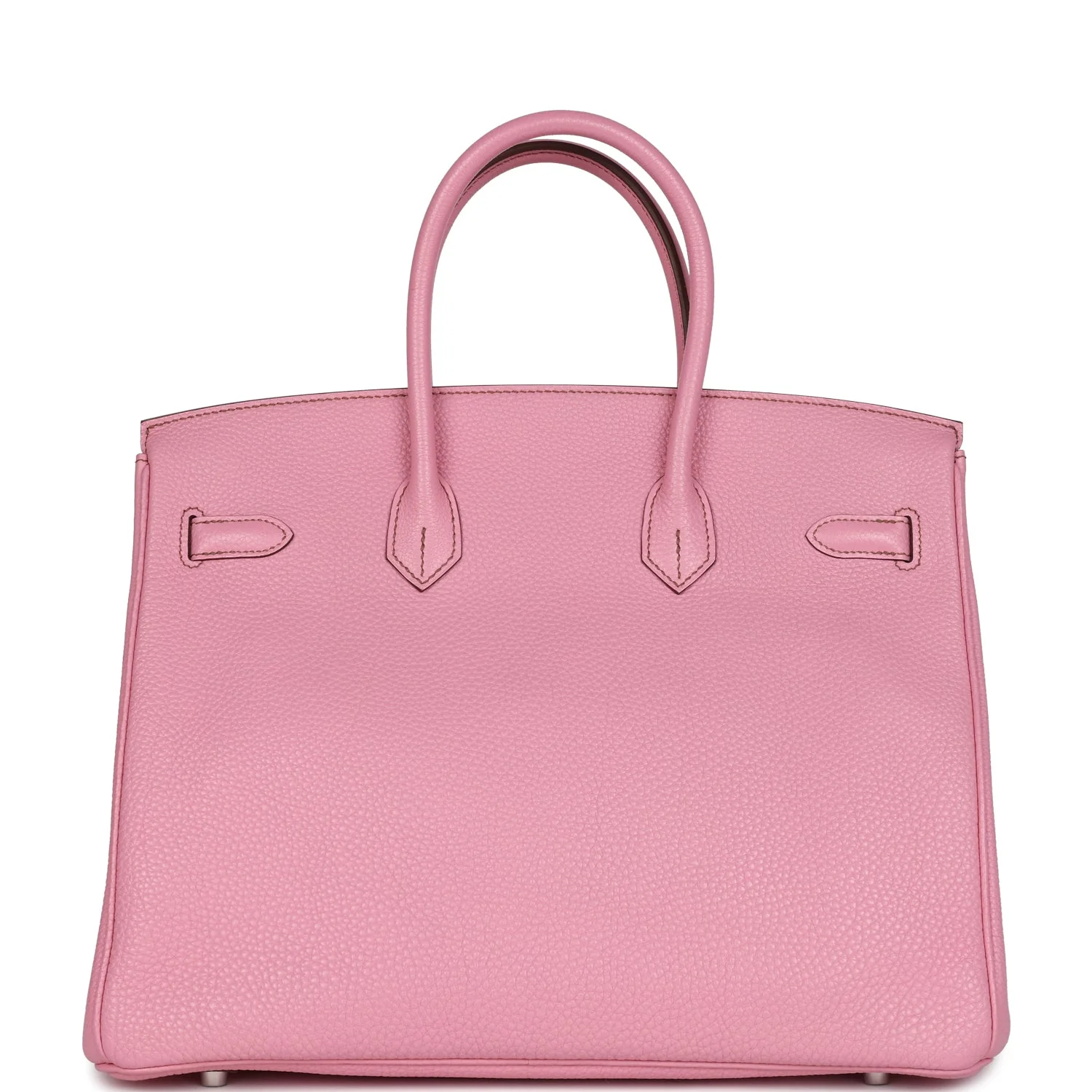 Replicate Hermes Birkin 35 Bubblegum Togo Palladium Hardware(1:1 replica)