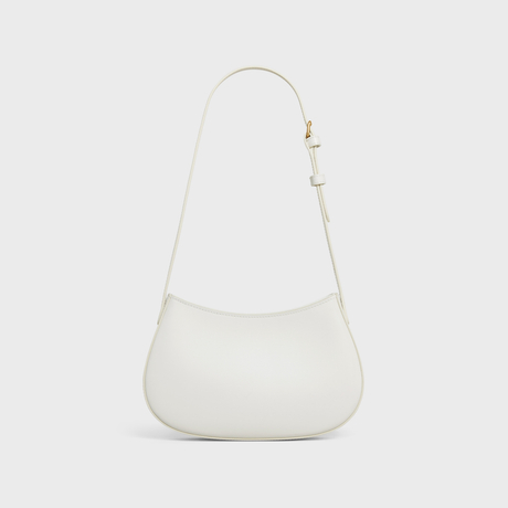 Replicate MEDIUM TILLY BAG IN SHINY CALFSKIN WHITE(1:1 replica)