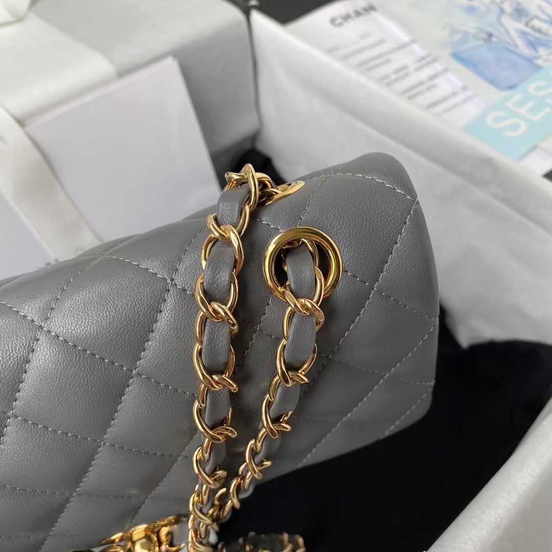 Replicate Chanel Small Classic Handbag Gold Hardware(1:1 replica)