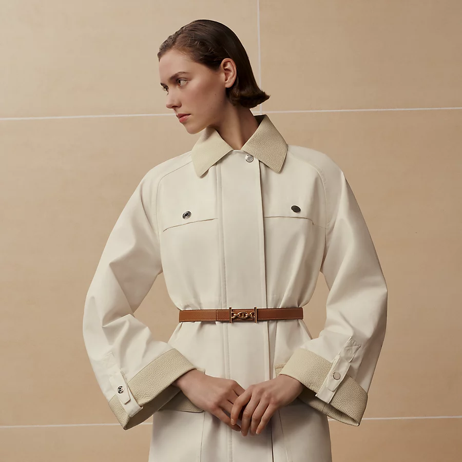 Replicate Lagune belt buckle   Reversible leather strap 24 mm(1:1 replica)