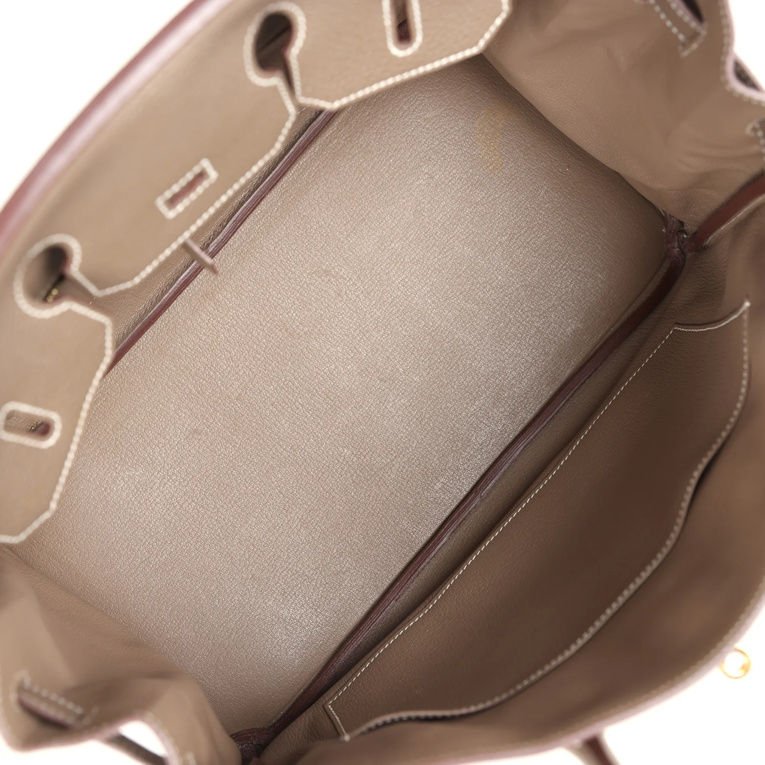 Replicate Hermes Birkin 35 Etoupe Togo Gold Hardware(1:1 replica)