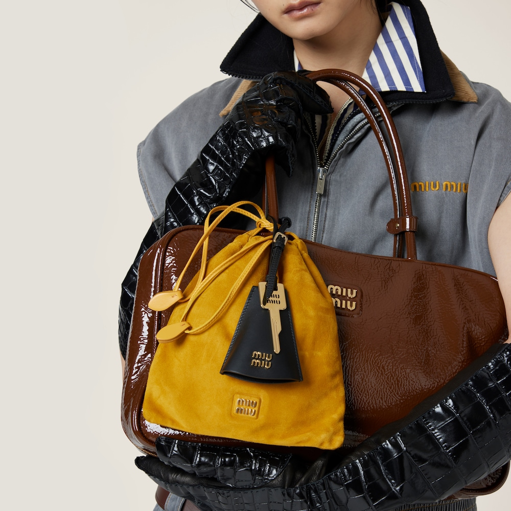 Replicate Beau naplak patent leather bag(1:1 replica)