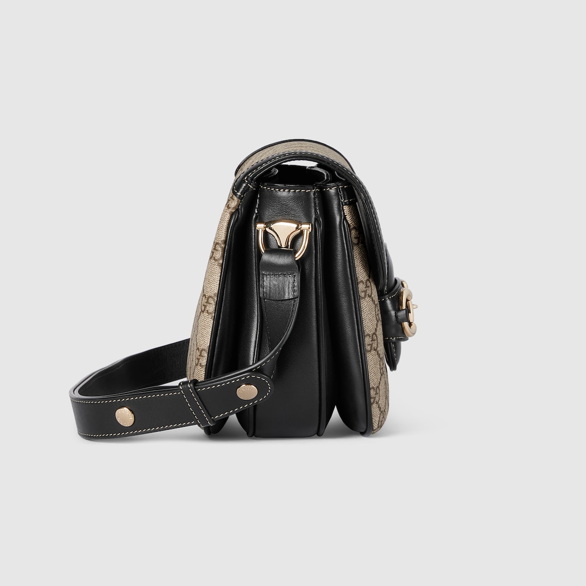 Replicate Gucci Horsebit 1955 Soft Medium Shoulder Bag(1:1 replica)