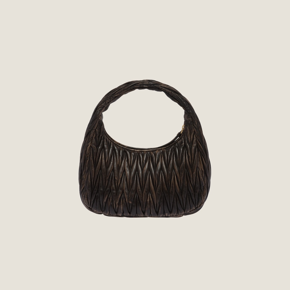 Replicate Large wander matelassé nappa leather hobo bag(1:1 replica)