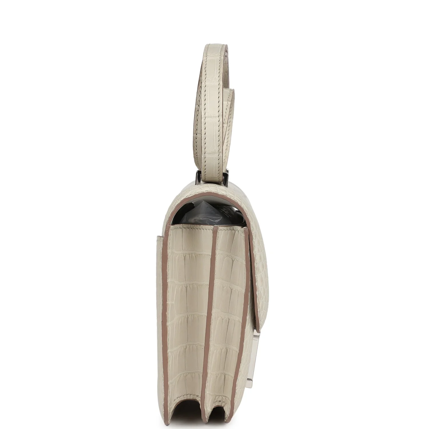 Replicate Hermes Constance 18 Beton Matte Alligator Palladium Hardware(1:1 replica)