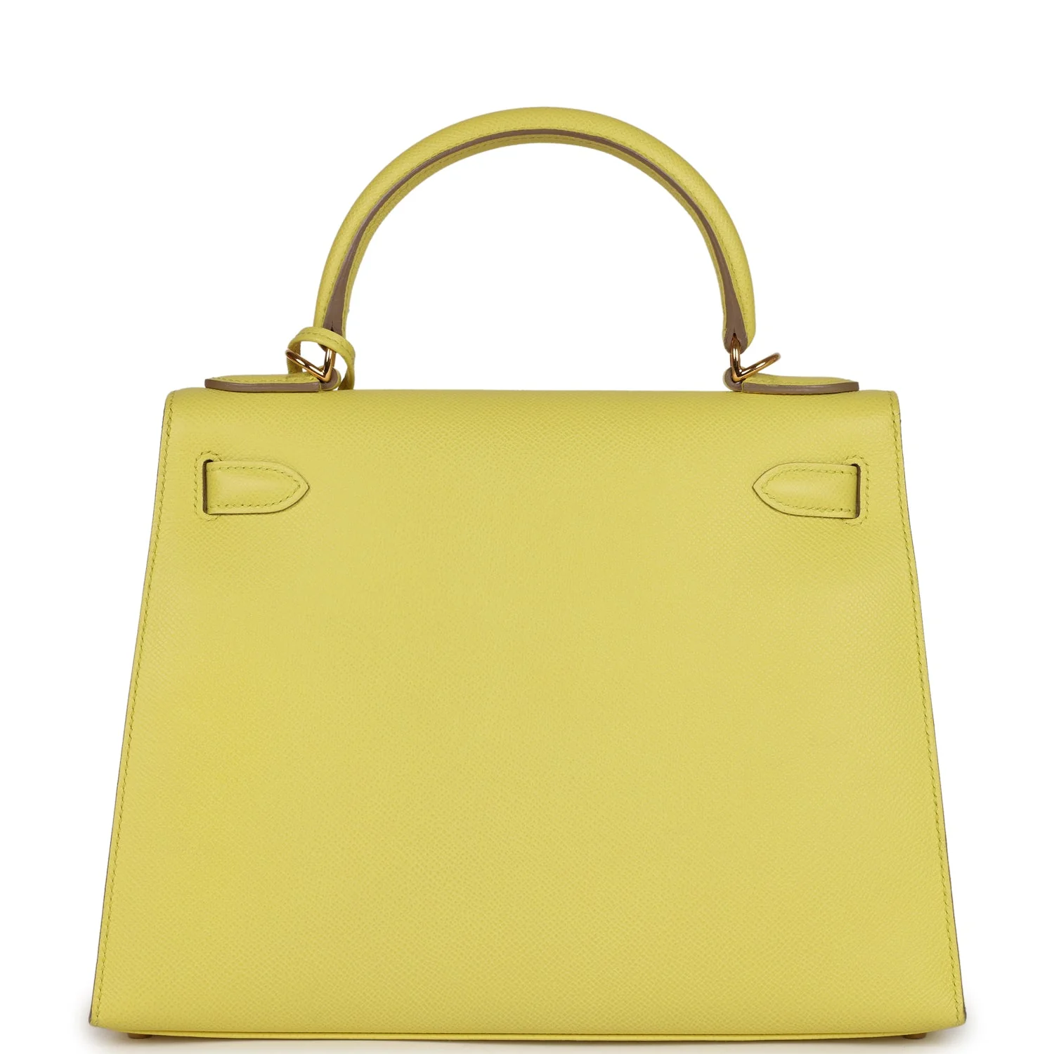 Replicate Hermes Kelly Sellier 28 Soufre Epsom Gold Hardware(1:1 replica)