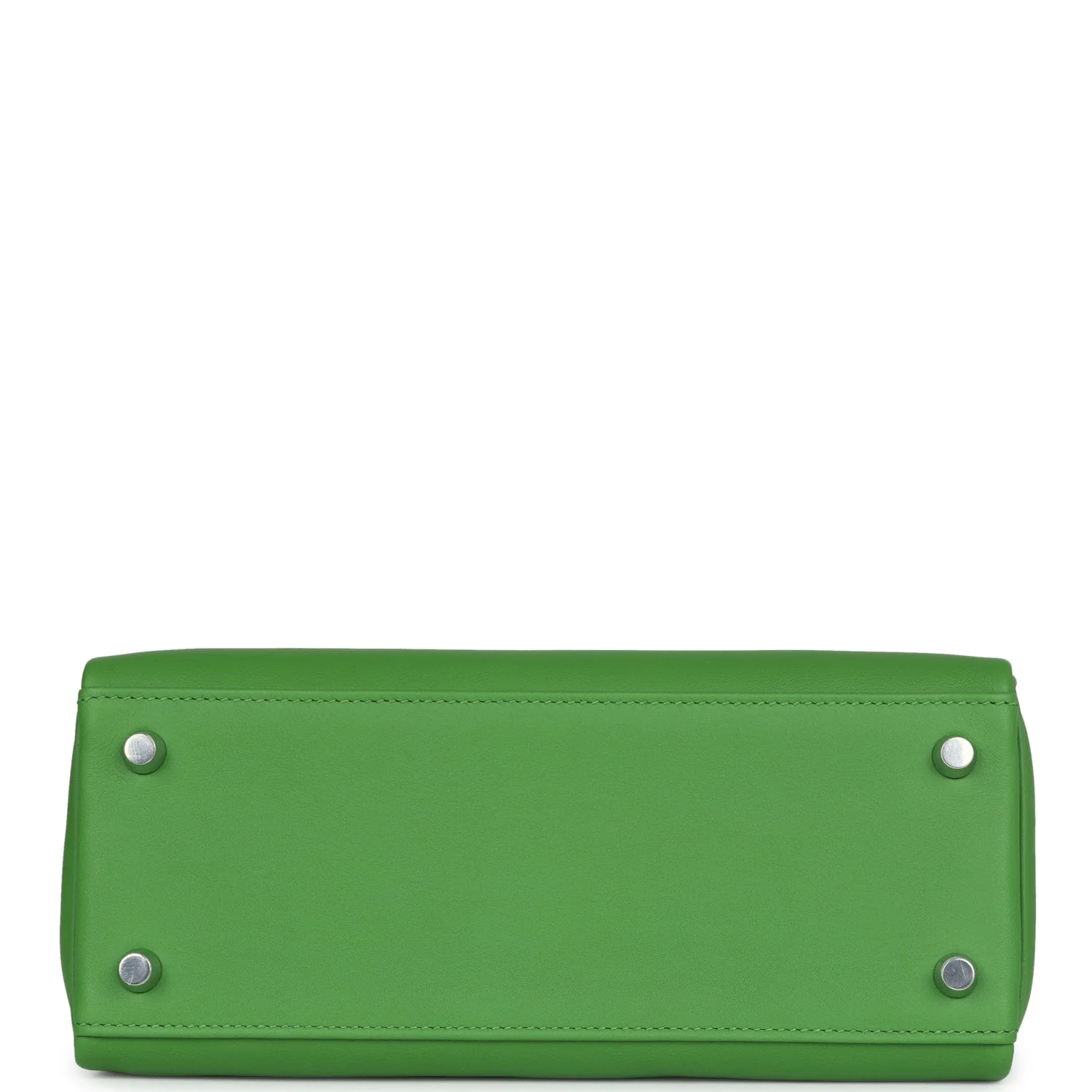 Replicate Hermes Kelly Retourne 25 Vert Yucca Swift Palladium Hardware(1:1 replica)