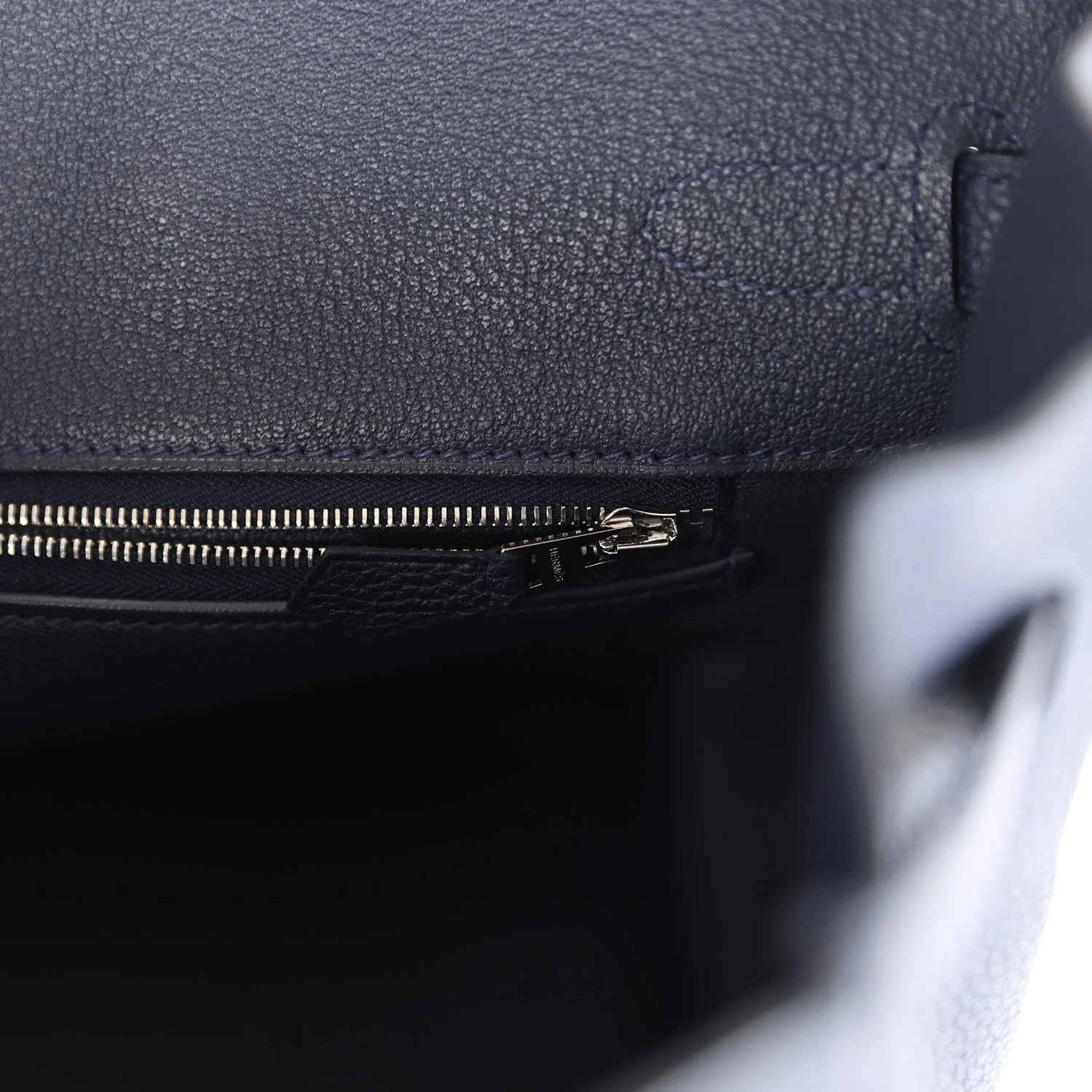 Replicate Hermes Birkin 35 Bleu Nuit Togo Palladium Hardware(1:1 replica)