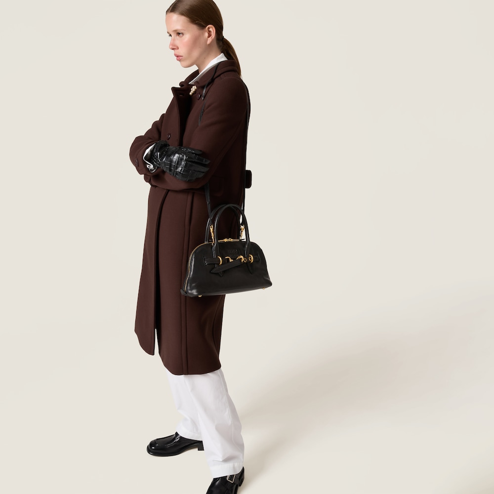 Replicate Aventure nappa leather top-handle bag(1:1 replica)