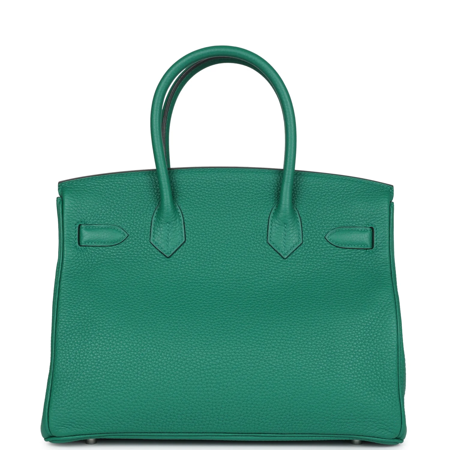 Replicate Hermes Birkin 30 Vert Vertigo Verso Clemence Palladium Hardware(1:1 replica)