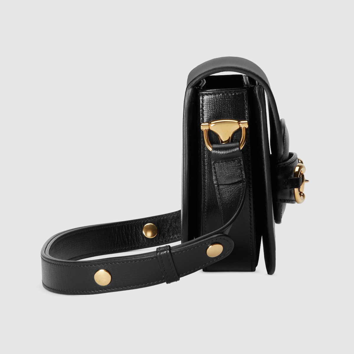 Replicate Gucci Horsebit 1955 Mini Rounded Bag(1:1 replica)