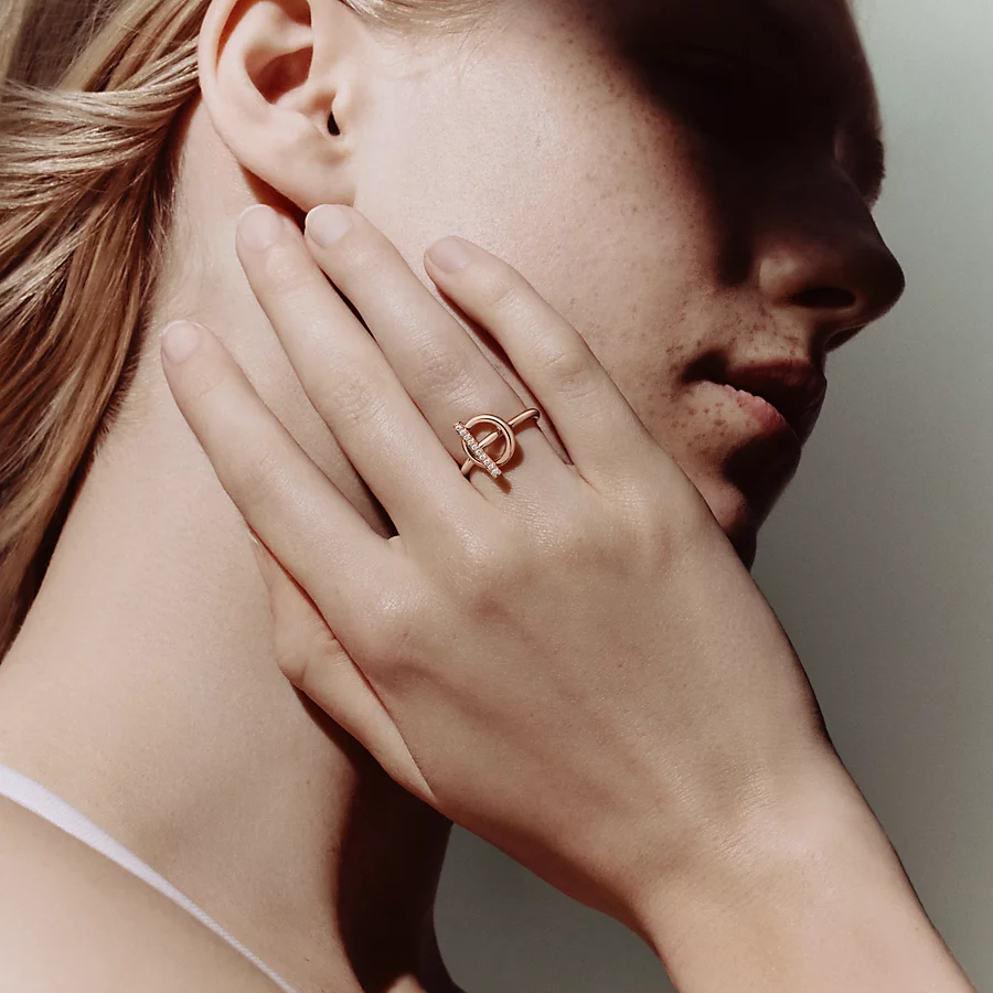 Replicate Echappee Hermes ring, small model(1:1 replica)