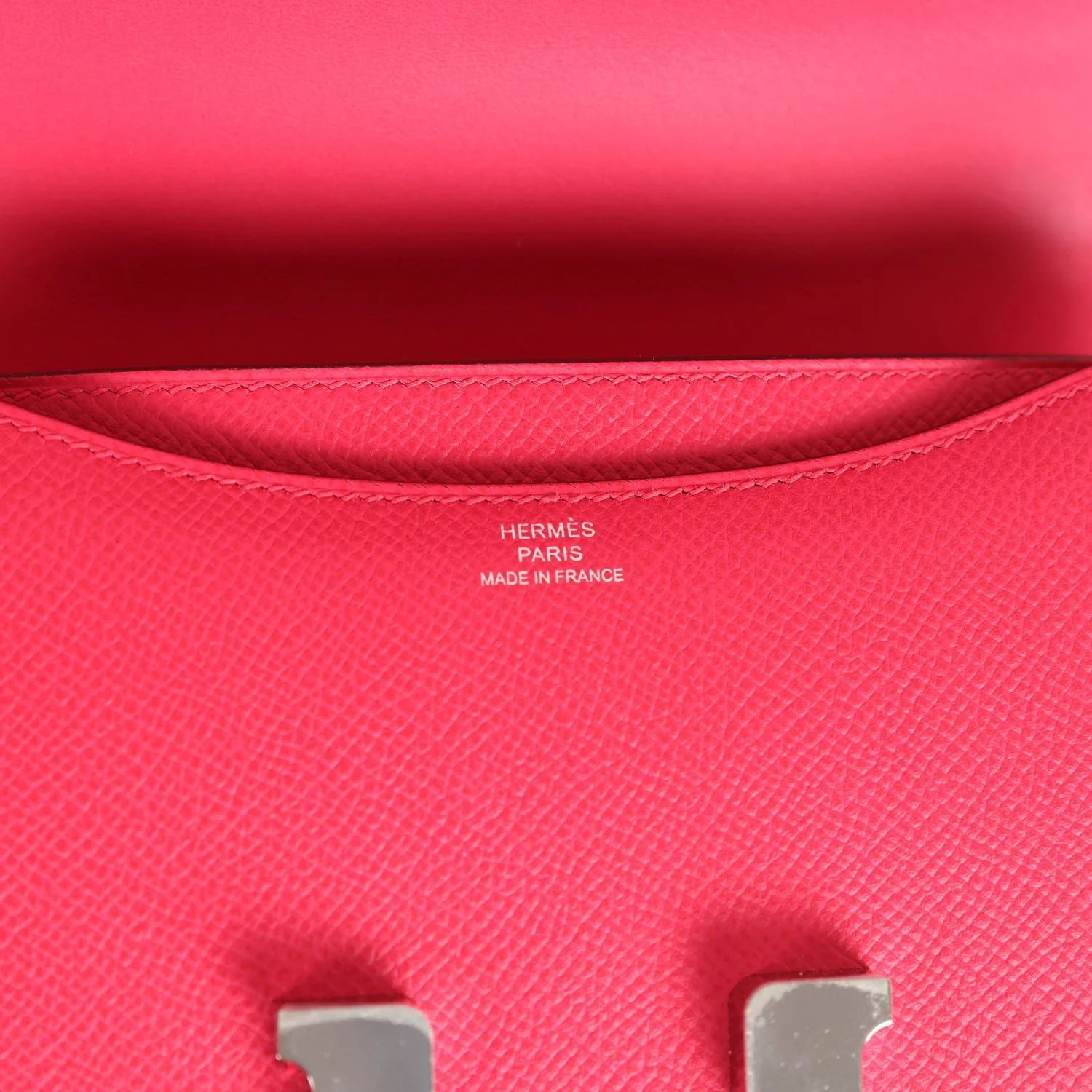 Replicate Hermes Constance 18 Rose Extreme Epsom Palladium Hardware(1:1 replica)