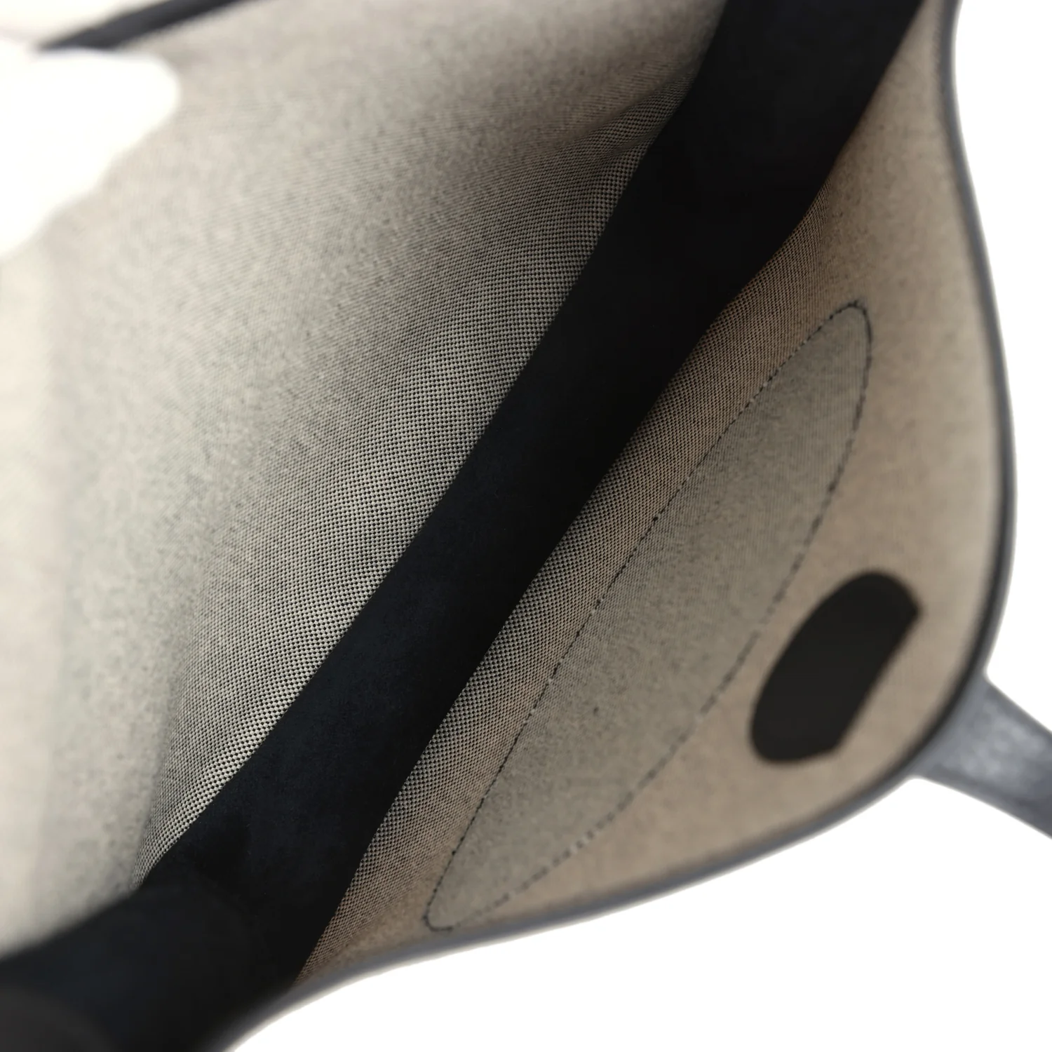 Replicate Hermes Evelyne III PM Black Clemence and Ecru Toile Gold Hardware(1:1 replica)