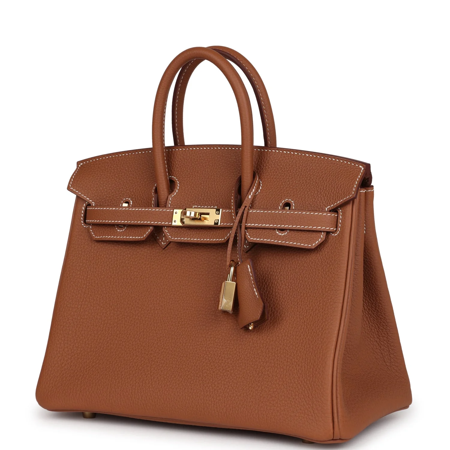 Replicate Hermes Birkin 25 Gold Togo Gold Hardware(1:1 replica)