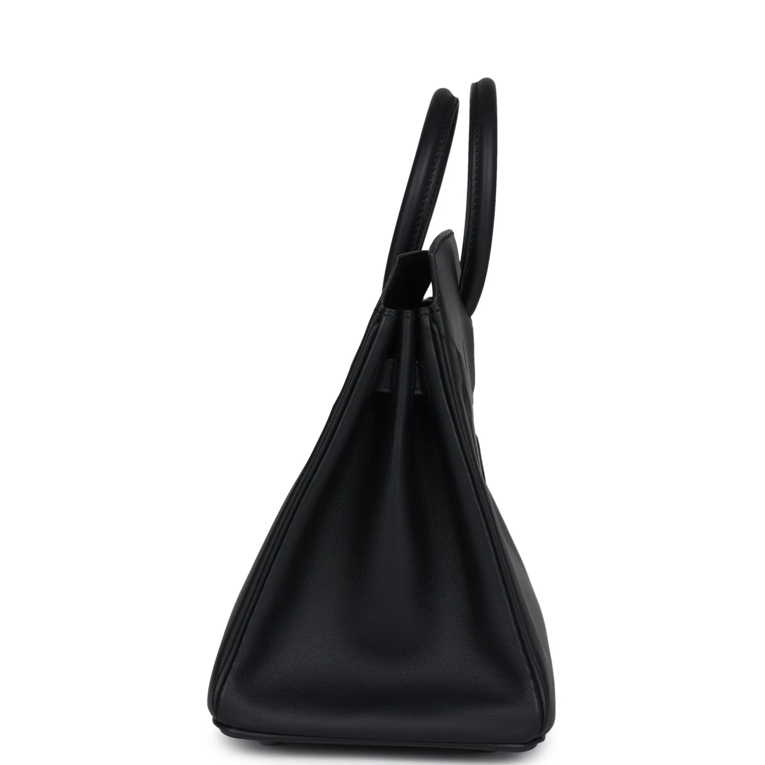 Replicate Hermes Birkin 25 Shadow Black Swift Palladium Hardware(1:1 replica)