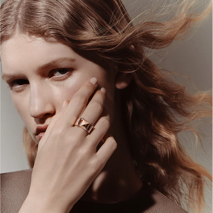 Replicate Hermès Clou d H ring(1:1 replica)