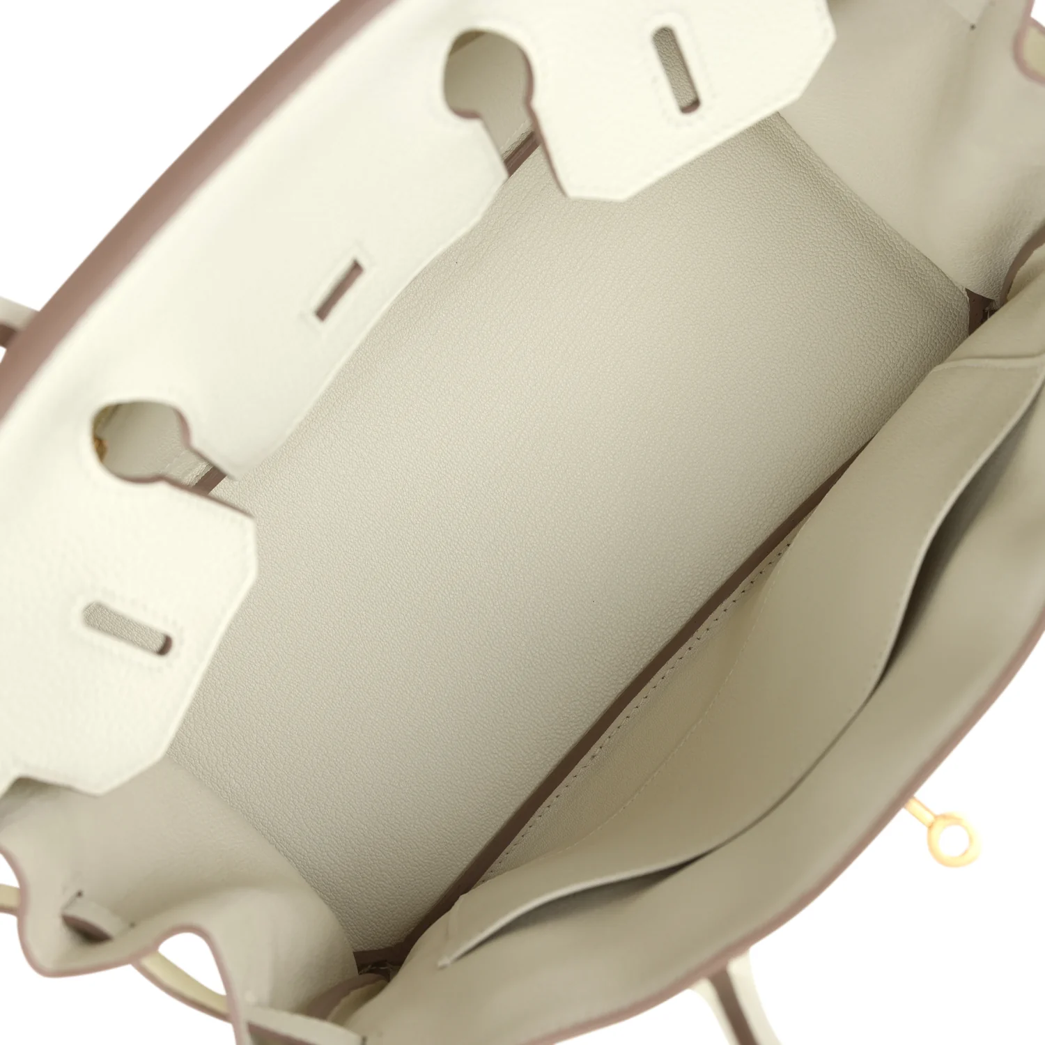 Replicate Hermes Birkin 30 Mushroom Togo Gold Hardware(1:1 replica)