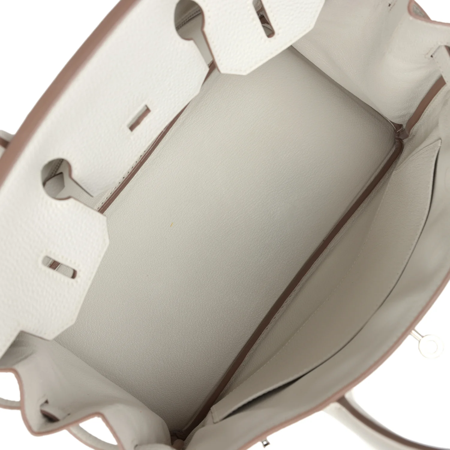 Replicate Hermes Birkin 30 Gris Pale Togo Palladium Hardware(1:1 replica)