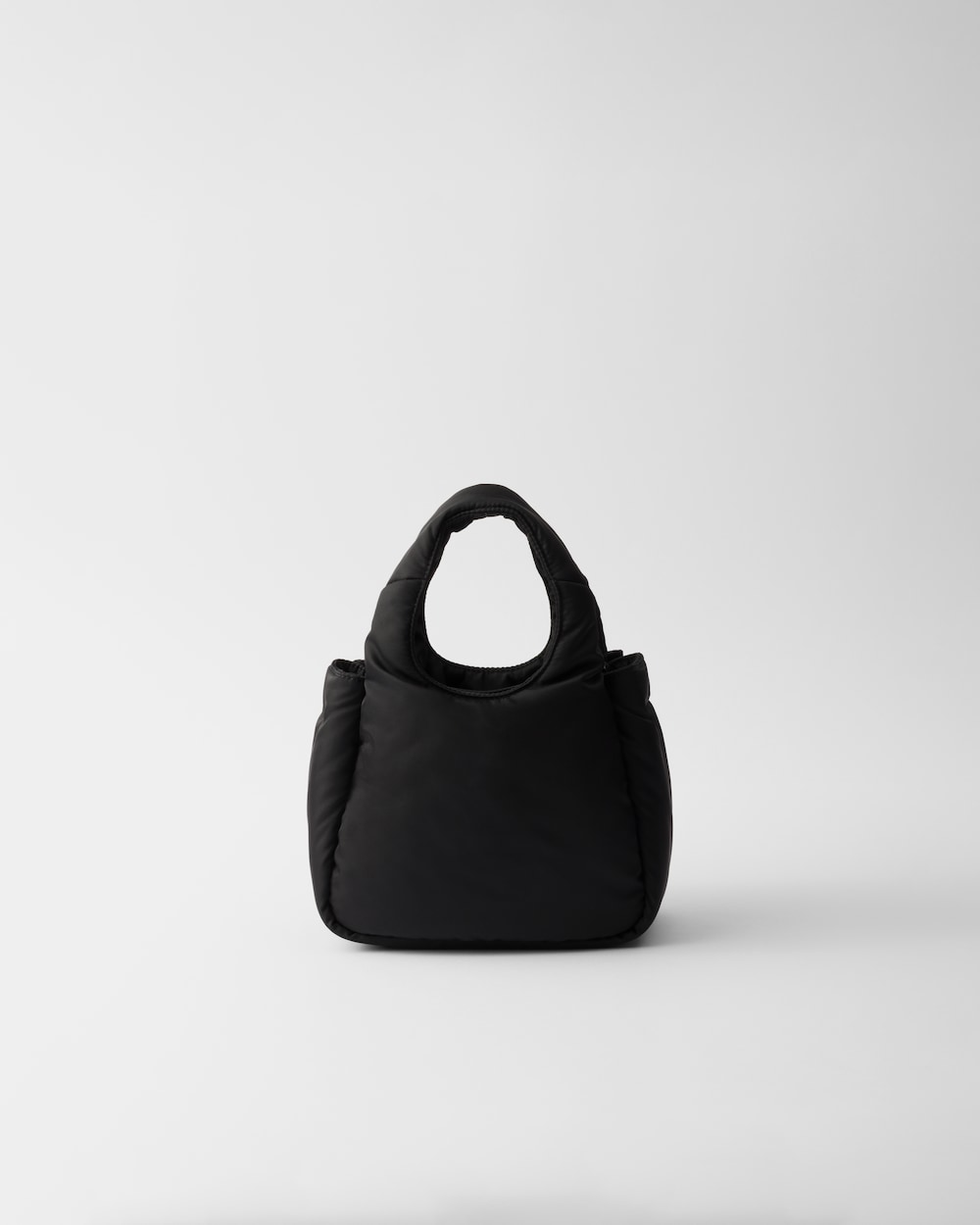 Replicate Padded Re-Nylon Mini-Bag With Bow(1:1 replica)