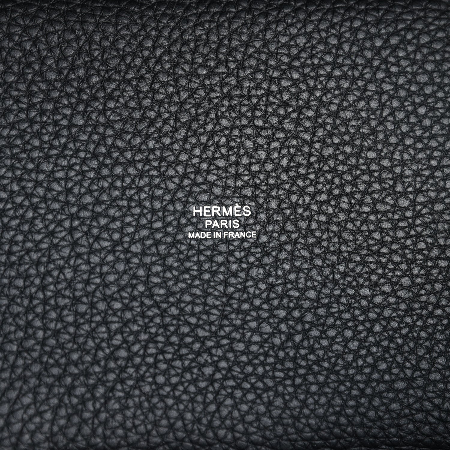 Replicate Hermes Picotin Lock 18 Black Clemence Palladium Hardware(1:1 replica)