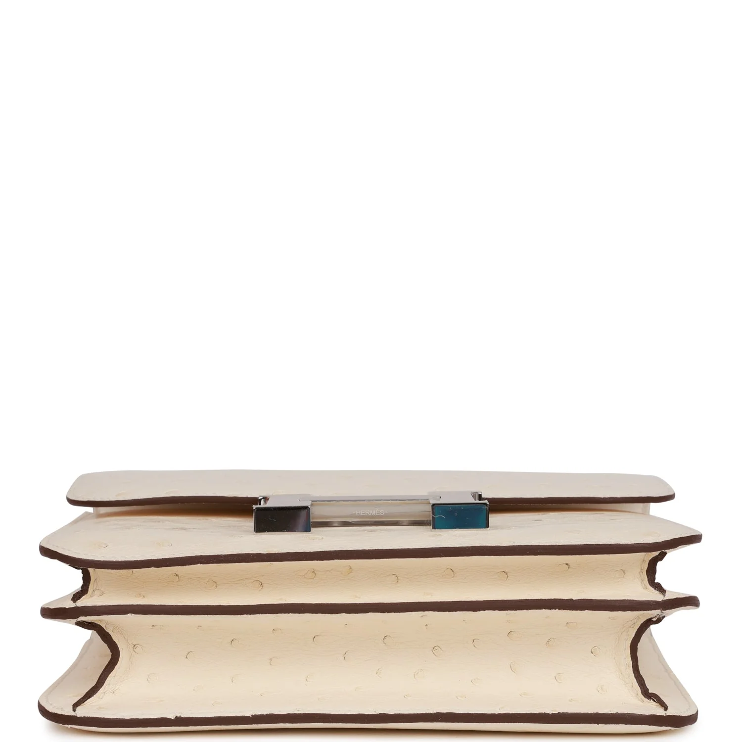 Replicate Hermes Constance 18 Nata Ostrich Palladium Hardware(1:1 replica)