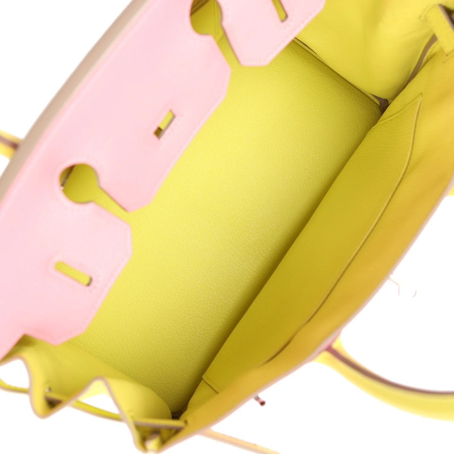 Replicate Hermes Special Order (HSS) Birkin 30 Rose Confetti and Lime Chevre Mysore Palladium Hardware(1:1 replica)