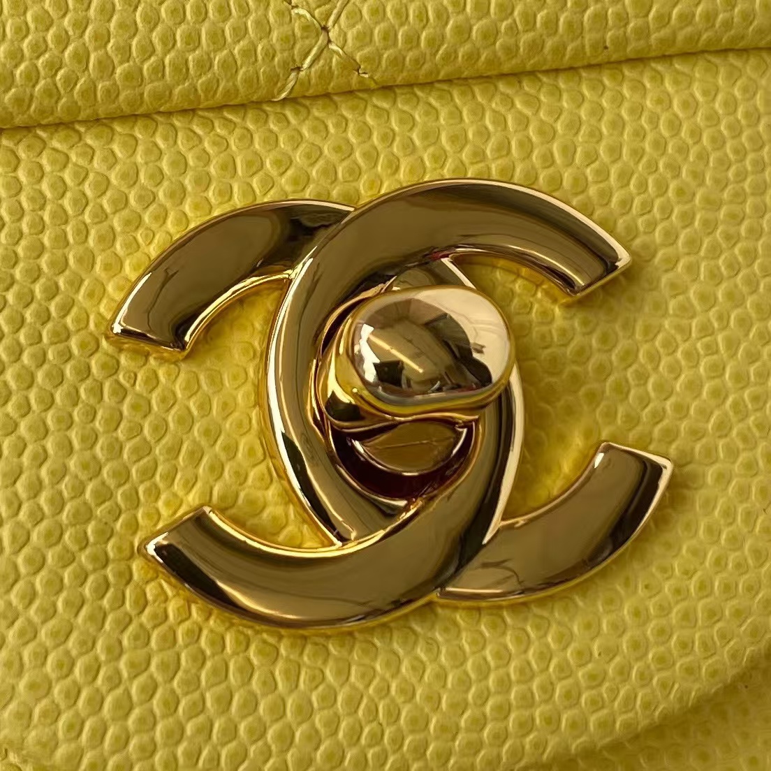 Replicate Chanel Small Classic Handbag Caviar Gold Hardware(1:1 replica)