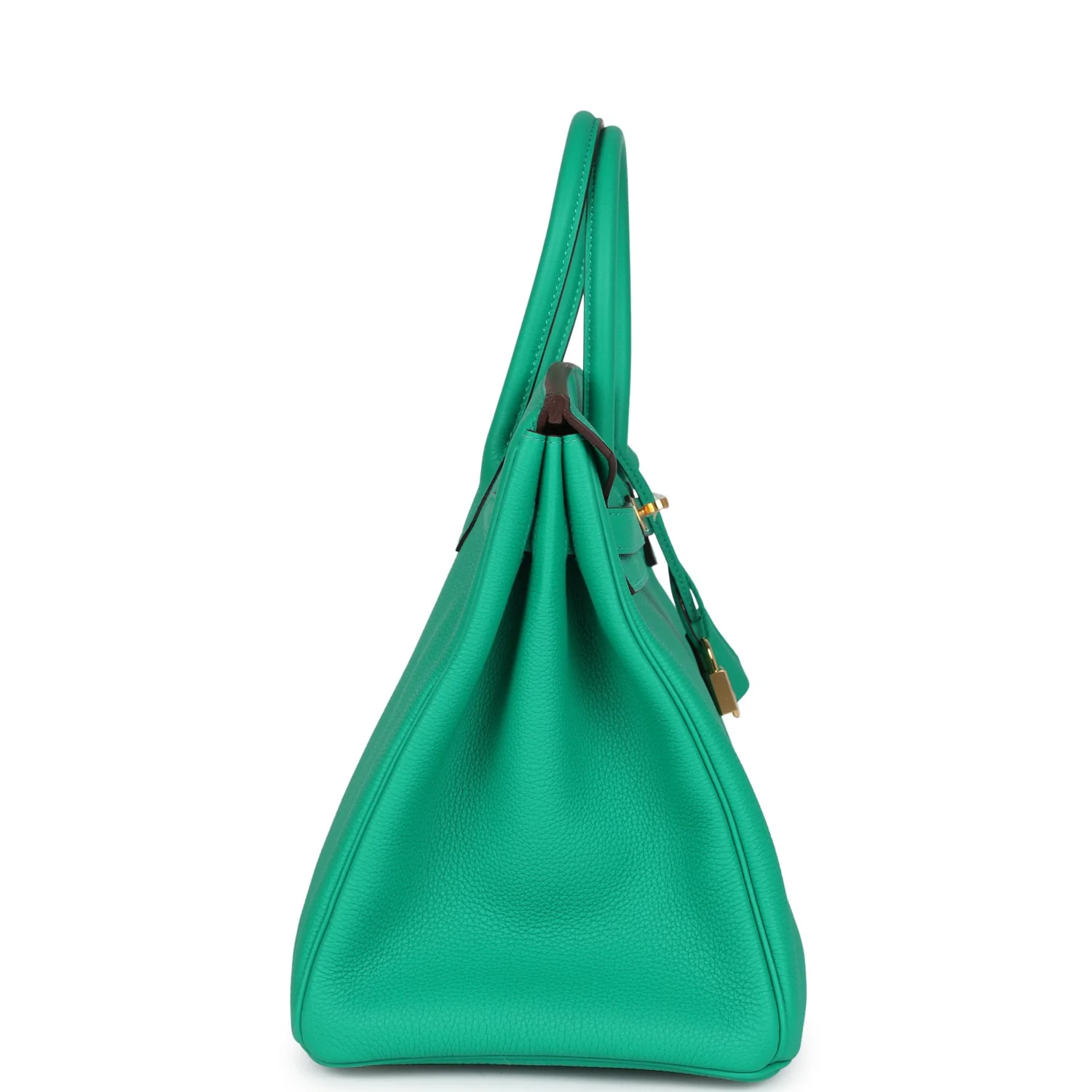 Replicate Hermes Special Order (HSS) Birkin 35 Menthe Verso Togo Gold Hardware(1:1 replica)