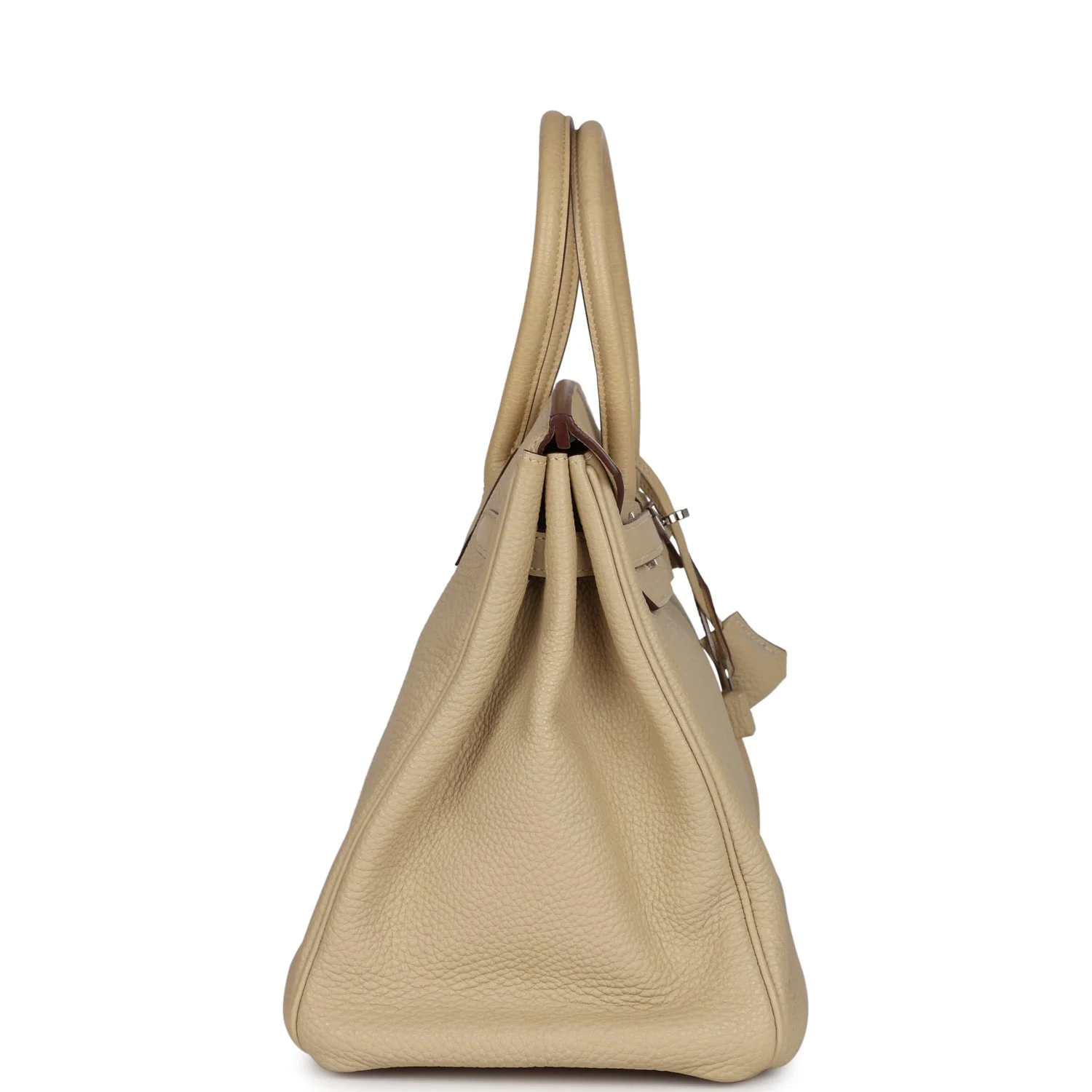 Replicate Hermes Birkin 35 Parchemin Togo Palladium Hardware(1:1 replica)