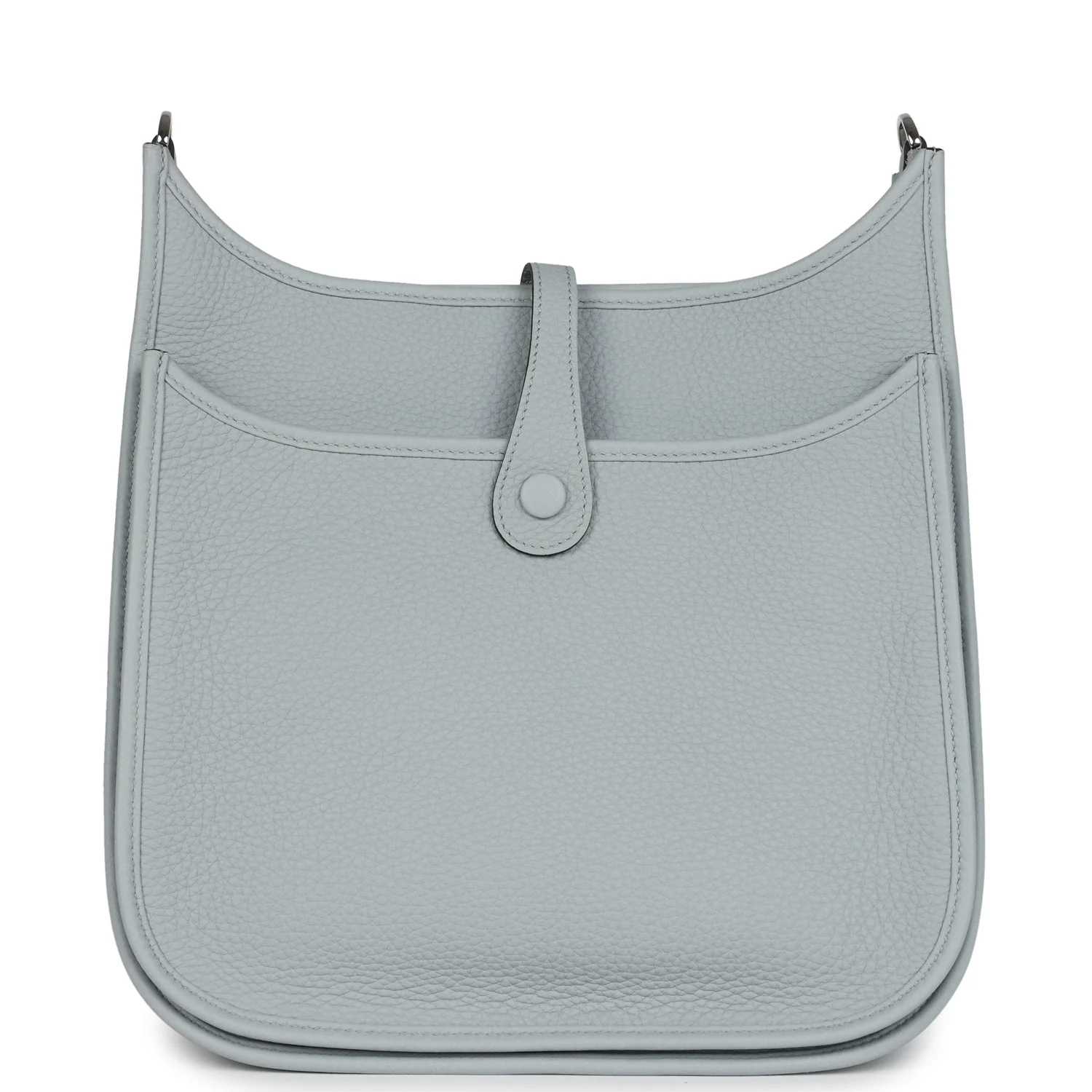 Replicate Hermes Evelyne III PM Bleu Glacier Clemence Palladium Hardware(1:1 replica)