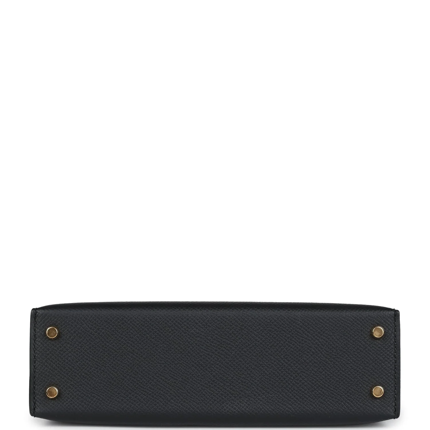 Replicate Hermes Kelly Sellier 20 Black Epsom Gold Hardware(1:1 replica)