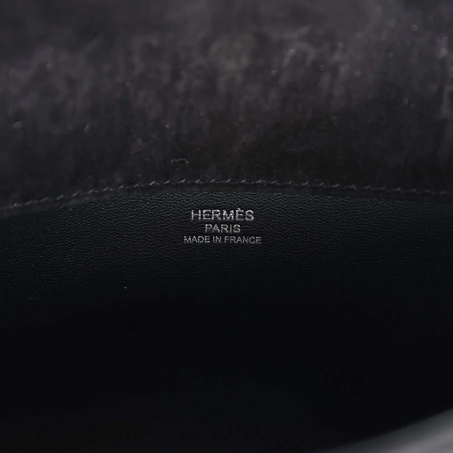 Replicate Hermes Kelly Cut Black Doblis Palladium Hardware(1:1 replica)