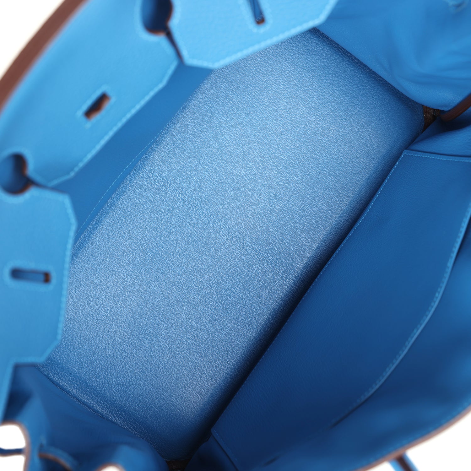 Replicate Hermes Birkin 35 Mykonos Clemence Palladium Hardware(1:1 replica)