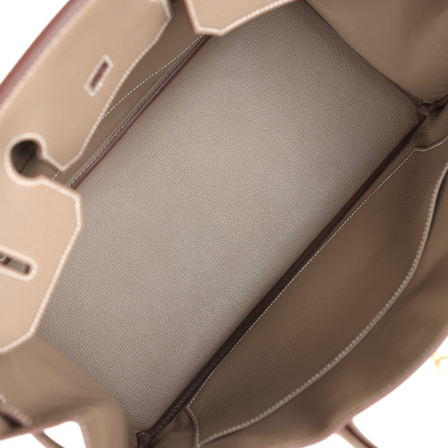 Replicate Hermes Birkin 40 Etoupe Togo Gold Hardware(1:1 replica)