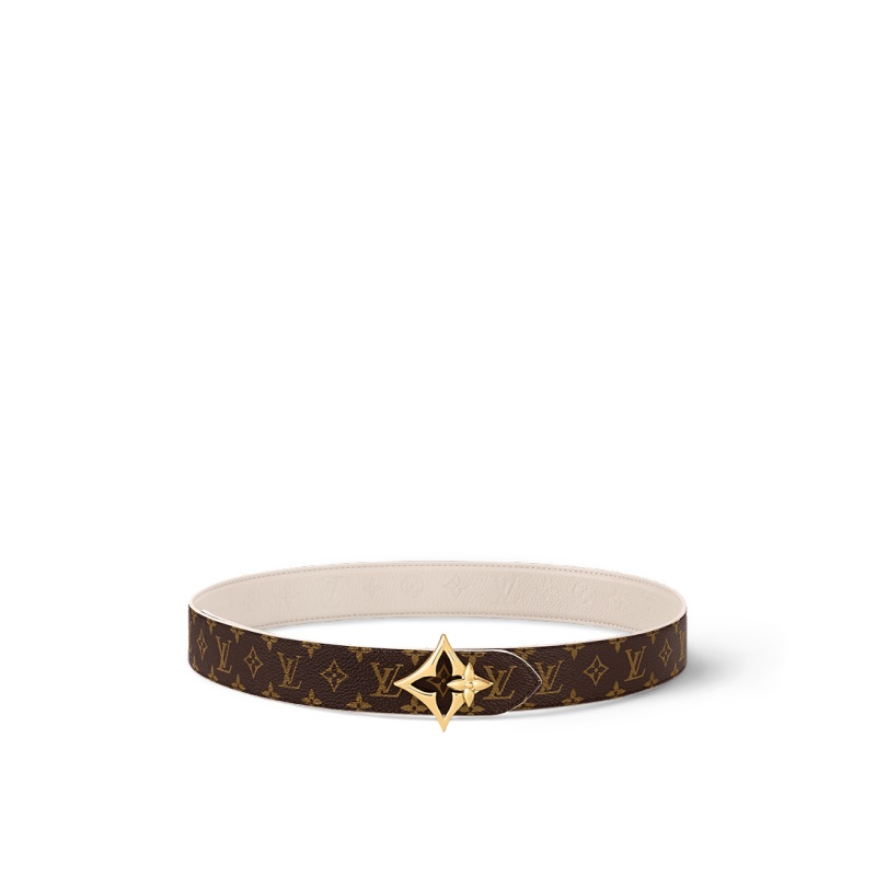 Replicate LV Flowergram 30mm Reversible Belt(1:1 replica)