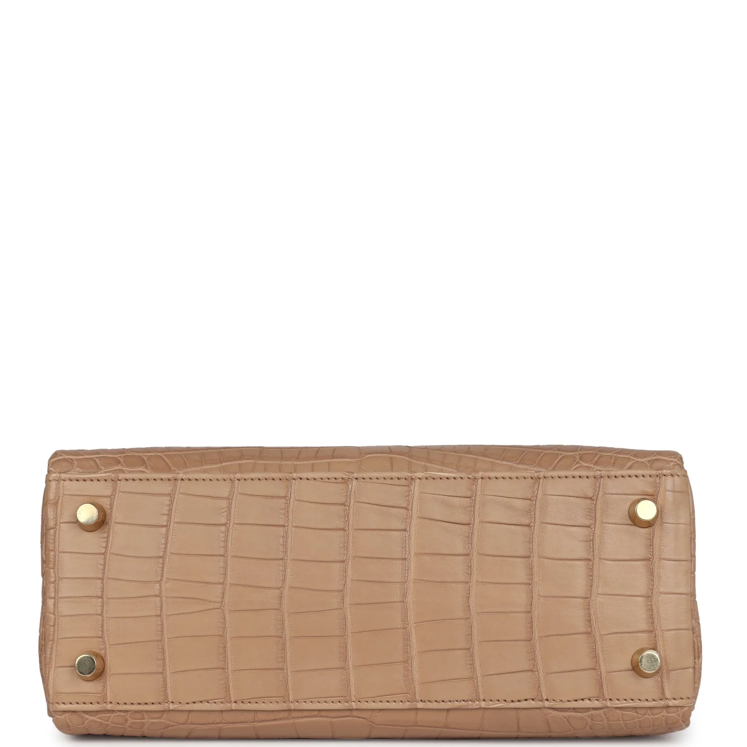 Replicate Hermes Kelly Retourne 25 Chai Matte Alligator Gold Hardware(1:1 replica)