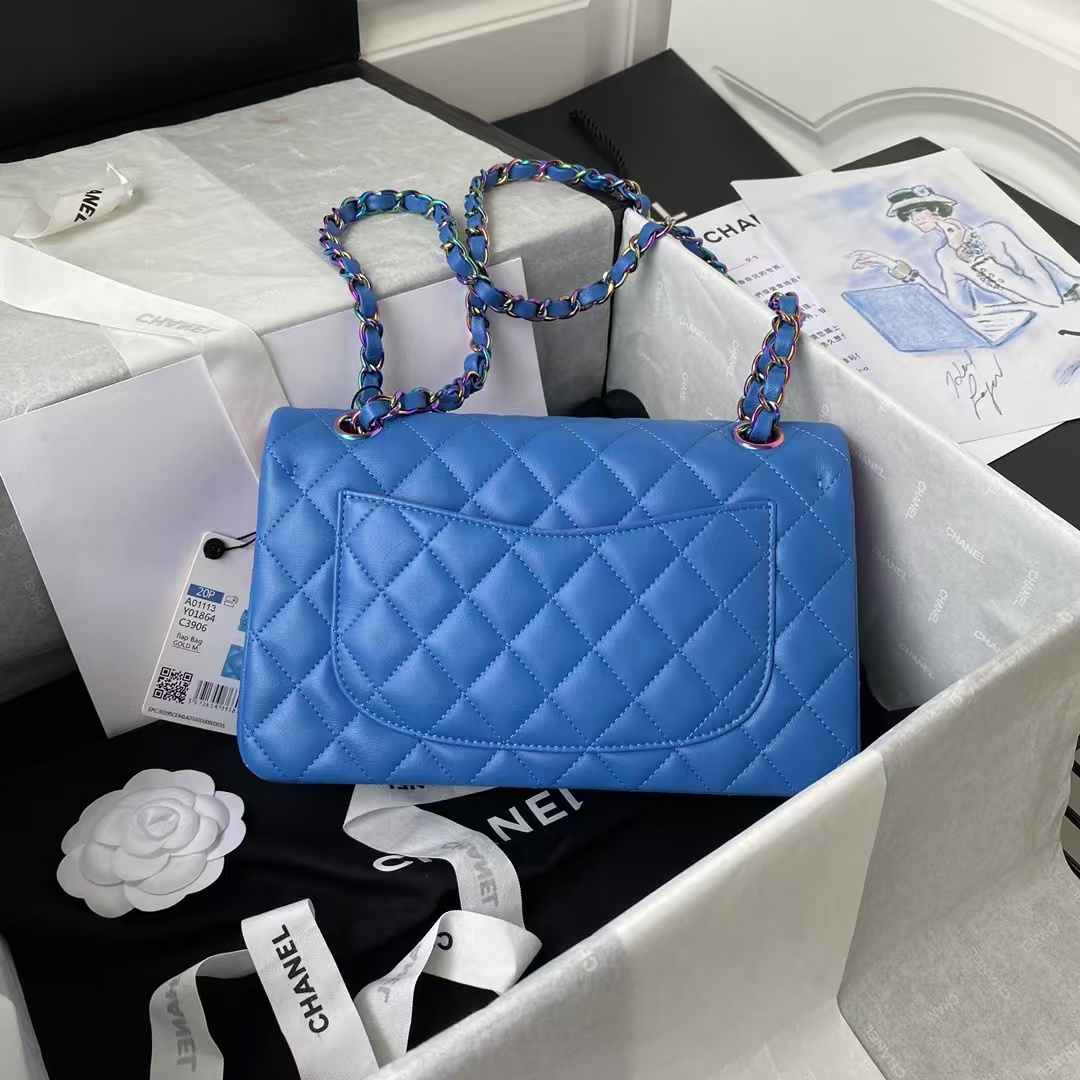 Replicate Chanel Small Classic Handbag Gradient Metal(1:1 replica)