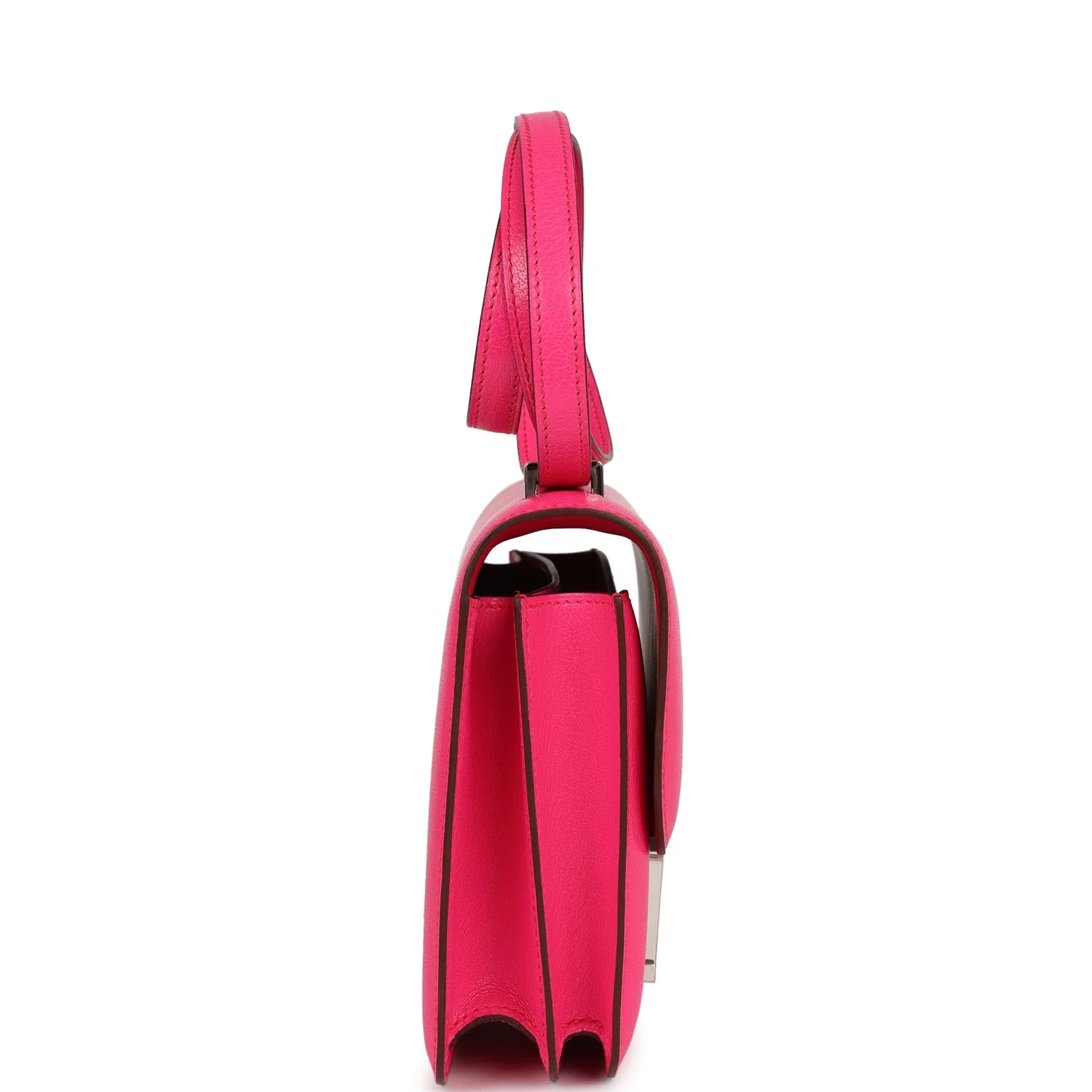 Replicate Hermes Constance 18 Rose Pop Chevre Chamkila Palladium Hardware(1:1 replica)