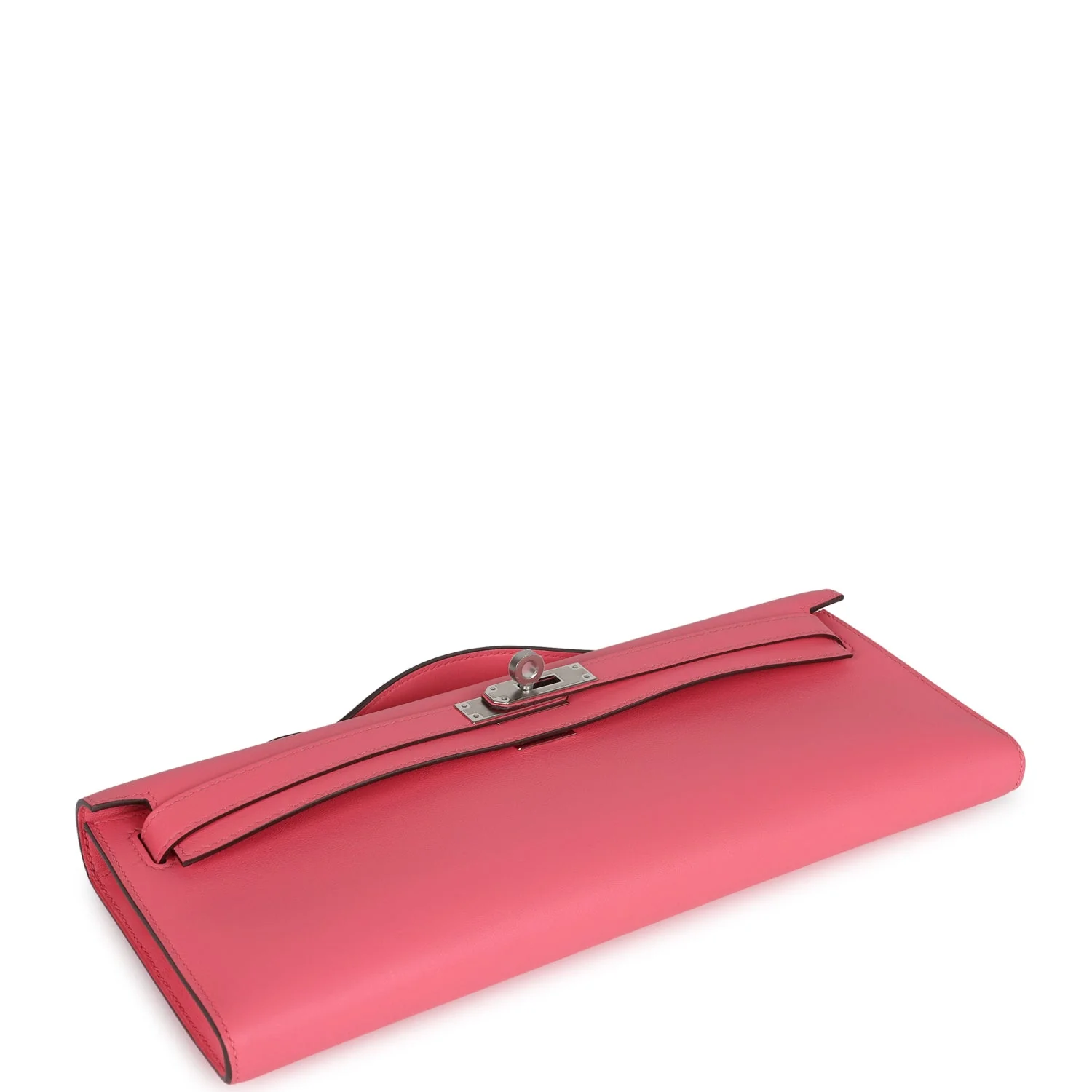Replicate Hermes Kelly Cut Rose Azalee Swift Palladium Hardware(1:1 replica)